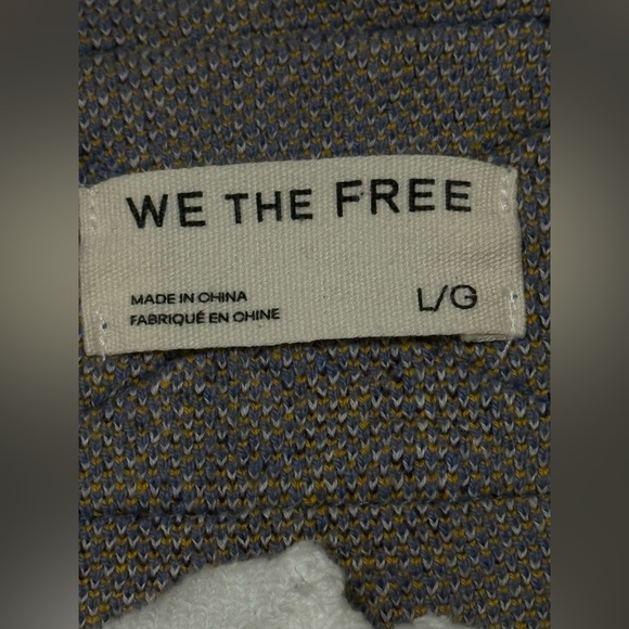 We The Free Blue and Gold Patterned Cardigan - Picture 12 of 15